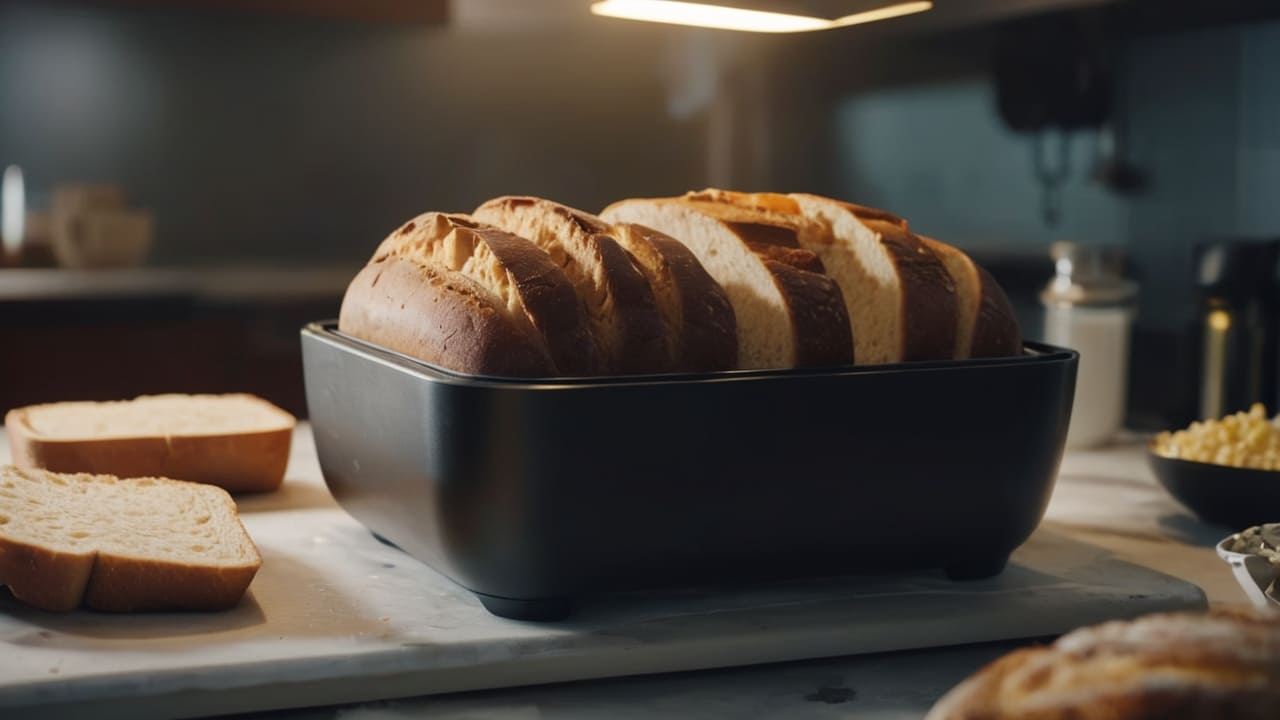 why does my bread sink in the middle in a bread maker?