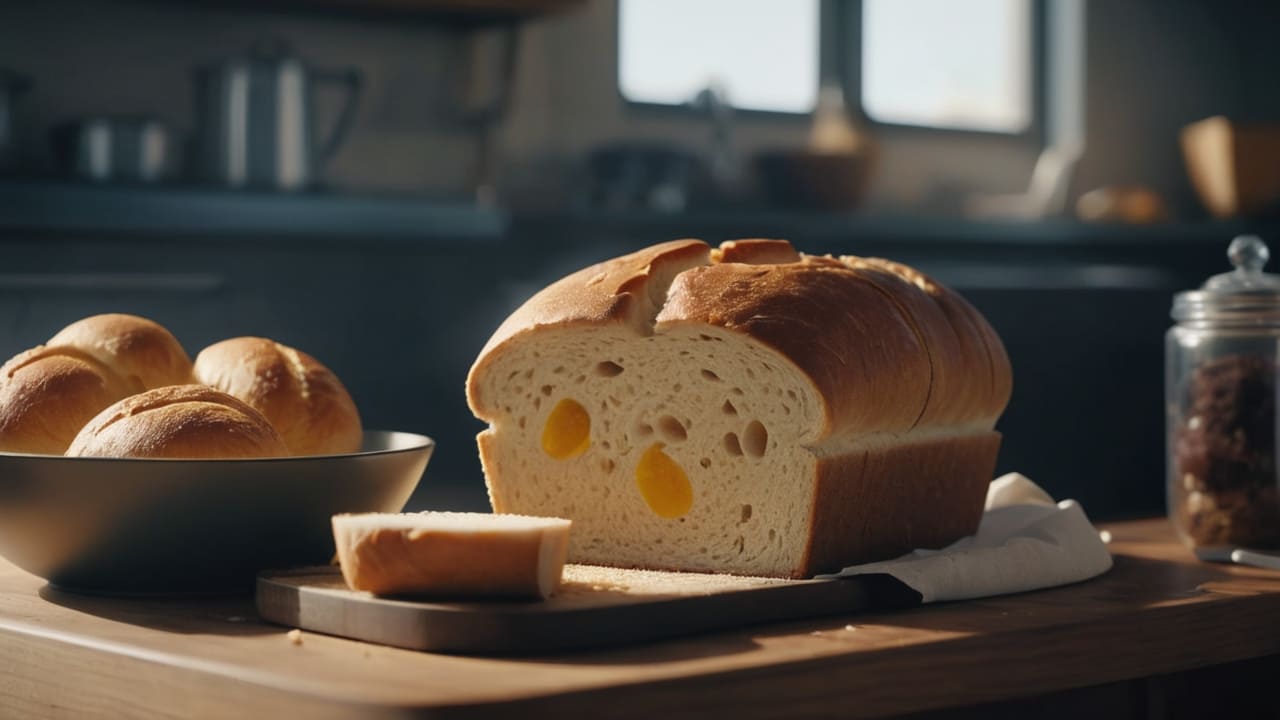 why does my bread sink in the middle in a bread maker?